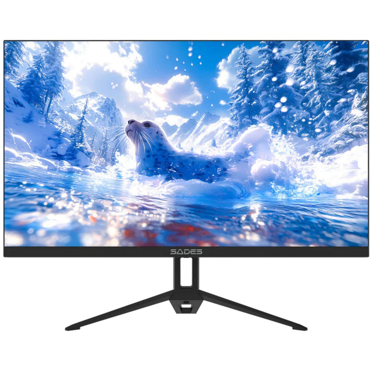 Sades ST-Seal 22 Inch FHD IPS - 120Hz - 1ms - HDMI 2.1 Gaming Monitor - Black