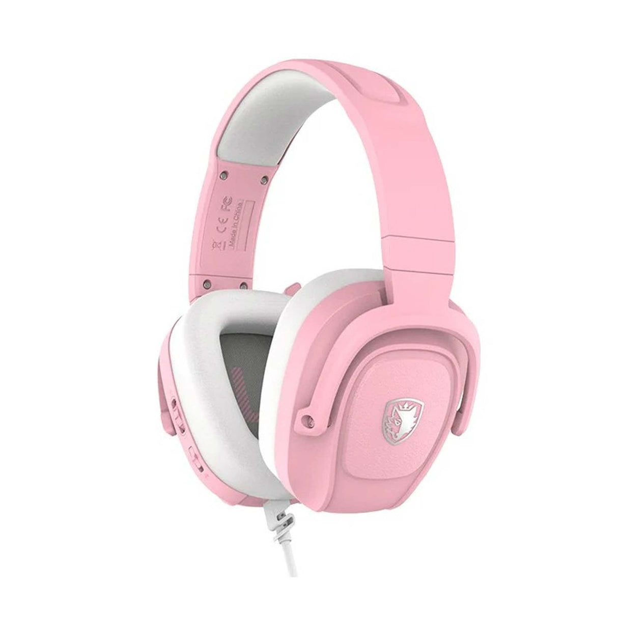 Sades Z-Power Multi-Platform - Wired Gaming Headset - Pink - Zayoom