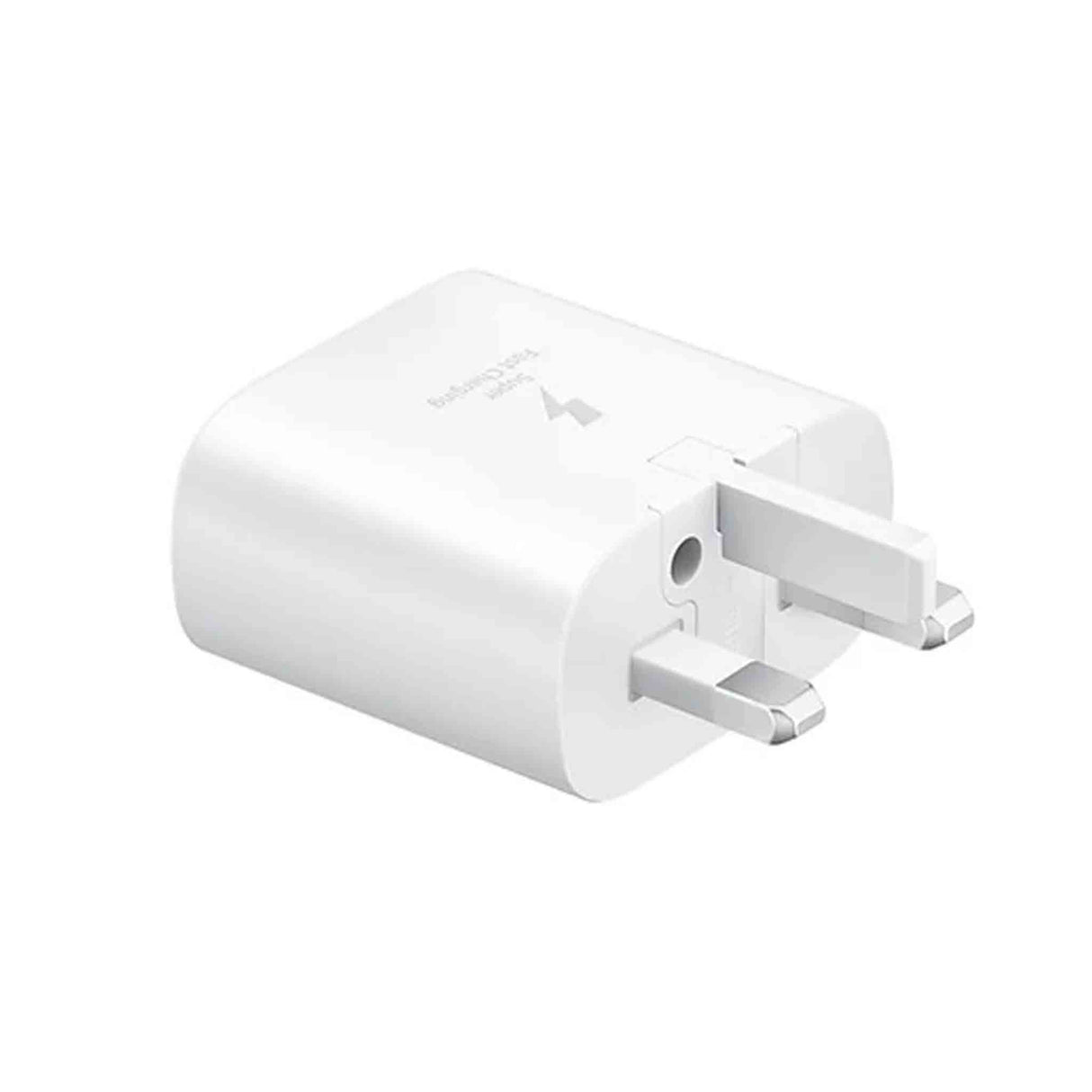 سامسونج محول السفر- 25 واط - مع كابل يو اس بي سي إلى يو اس بي سي - أبيض