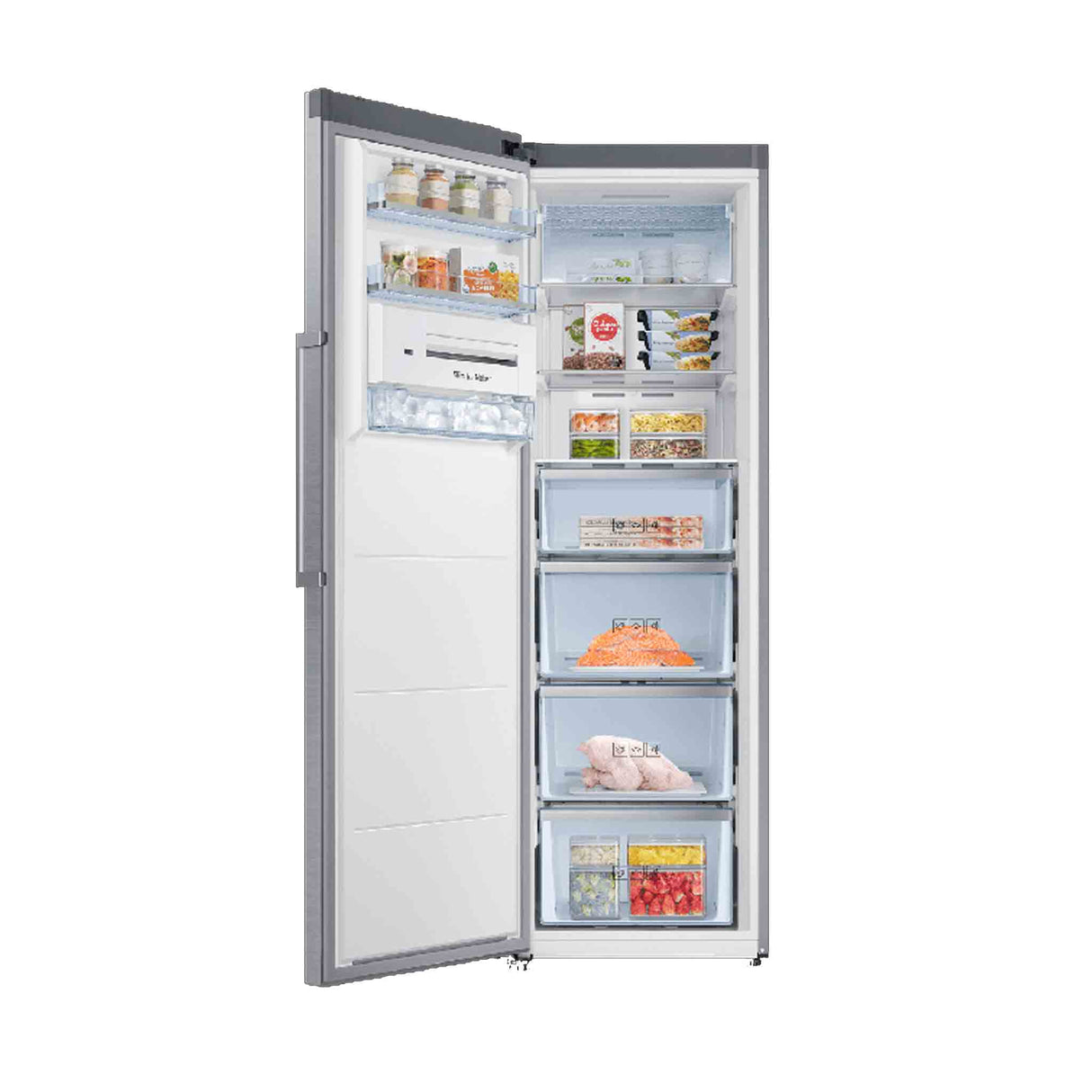 Samsung Single Door 330L 12CFT Upright Freezer - Silver - Zayoom