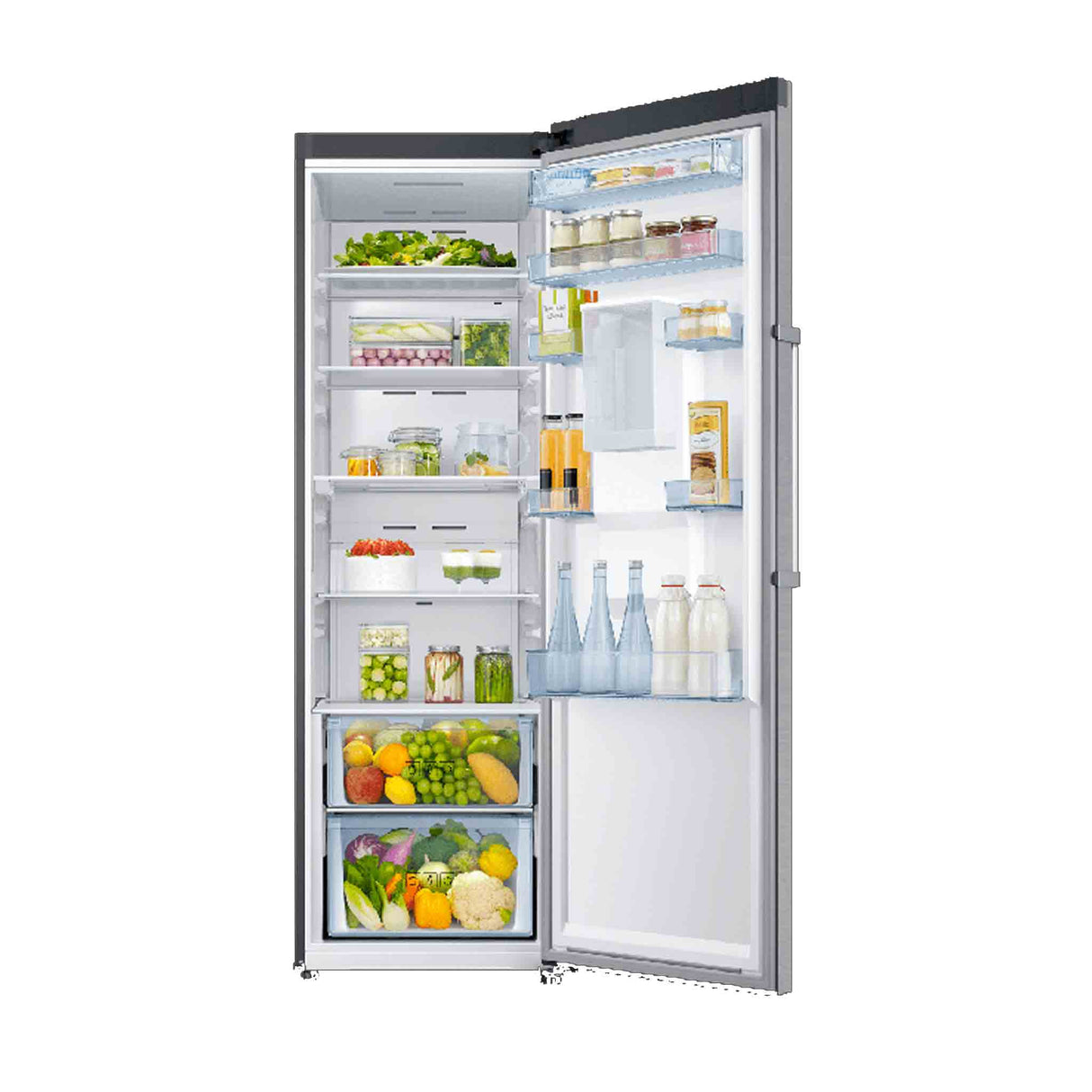 Samsung Single Door 390L 14CFT Refrigerator With Water Dispenser - Silver - Zayoom