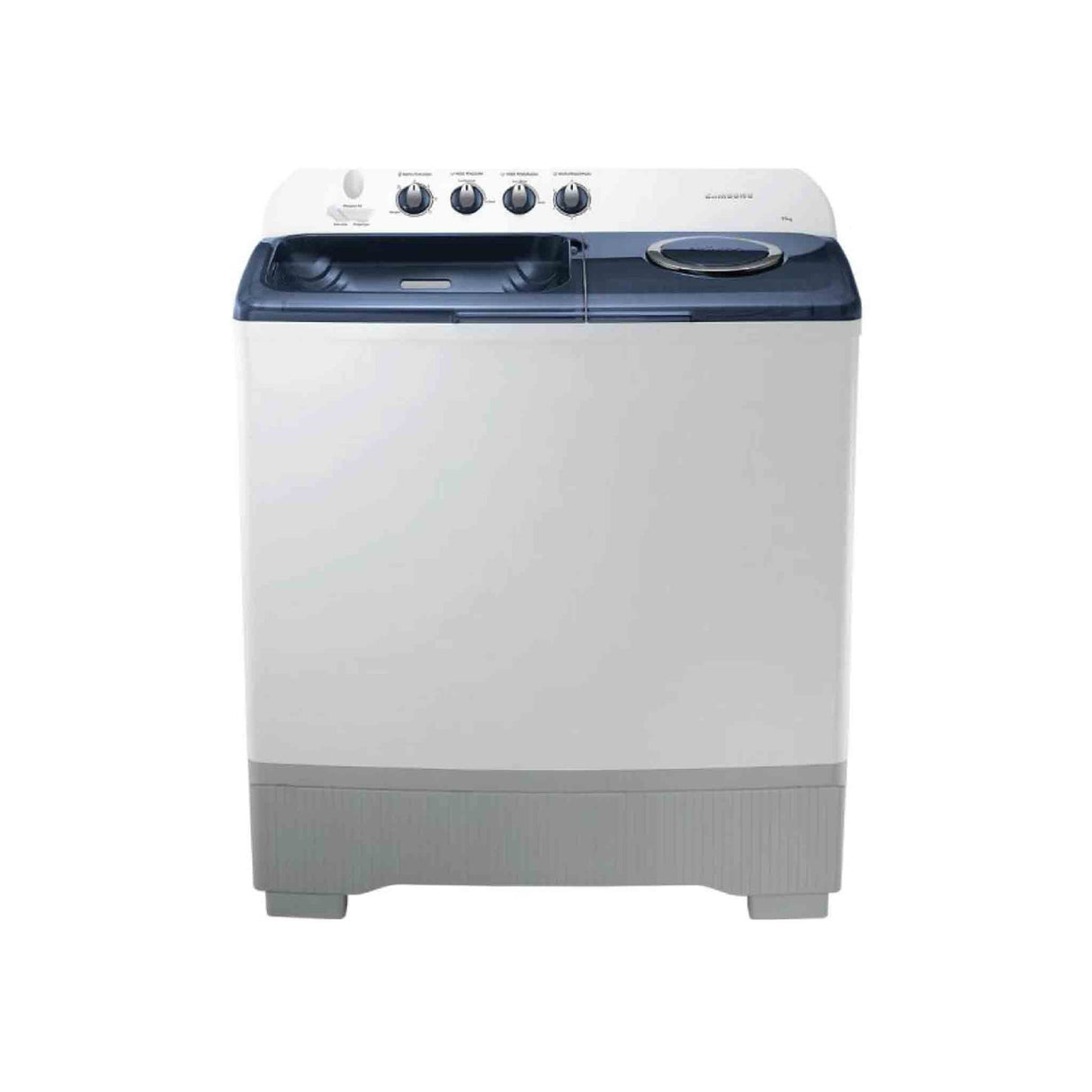 سامسونج غسالة توين تاب 15 كجم - أبيض