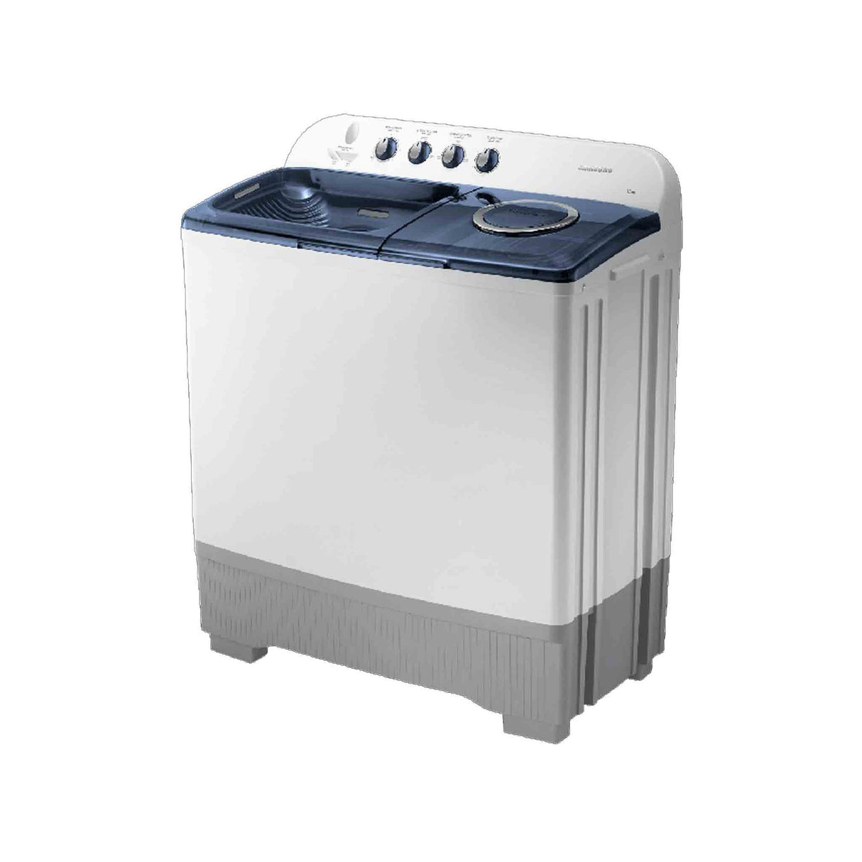 سامسونج غسالة توين تاب 15 كجم - أبيض