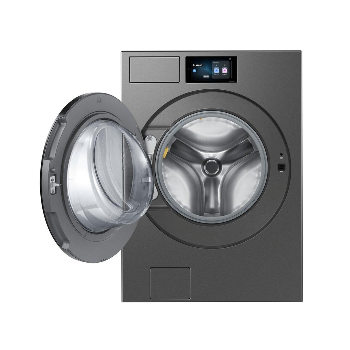 Samsung Front Load Washer 21kg Washing Capacity - 11kg Drying Capacity WD90F21BCSGK – Dark Steel