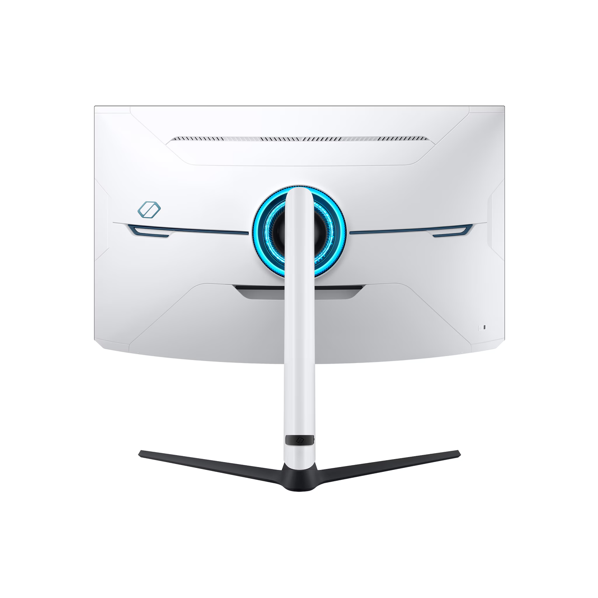 سامسونج شاشة ألعاب أوديسي نيو G8 مقاس 32 بوصة بدقة 4K UHD بلوحة VA، وتردد 240 هرتز، مزودة بإضاءة كوانتوم ميني-إل إي دي وتقنية HDMI 2.1 وفري سينك بريميوم برو