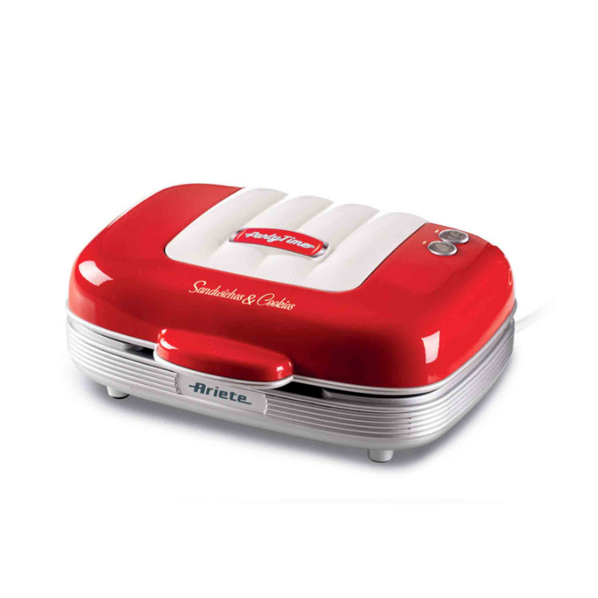 Ariete 3 In 1 Sandwiches Maker - Red - Zayoom