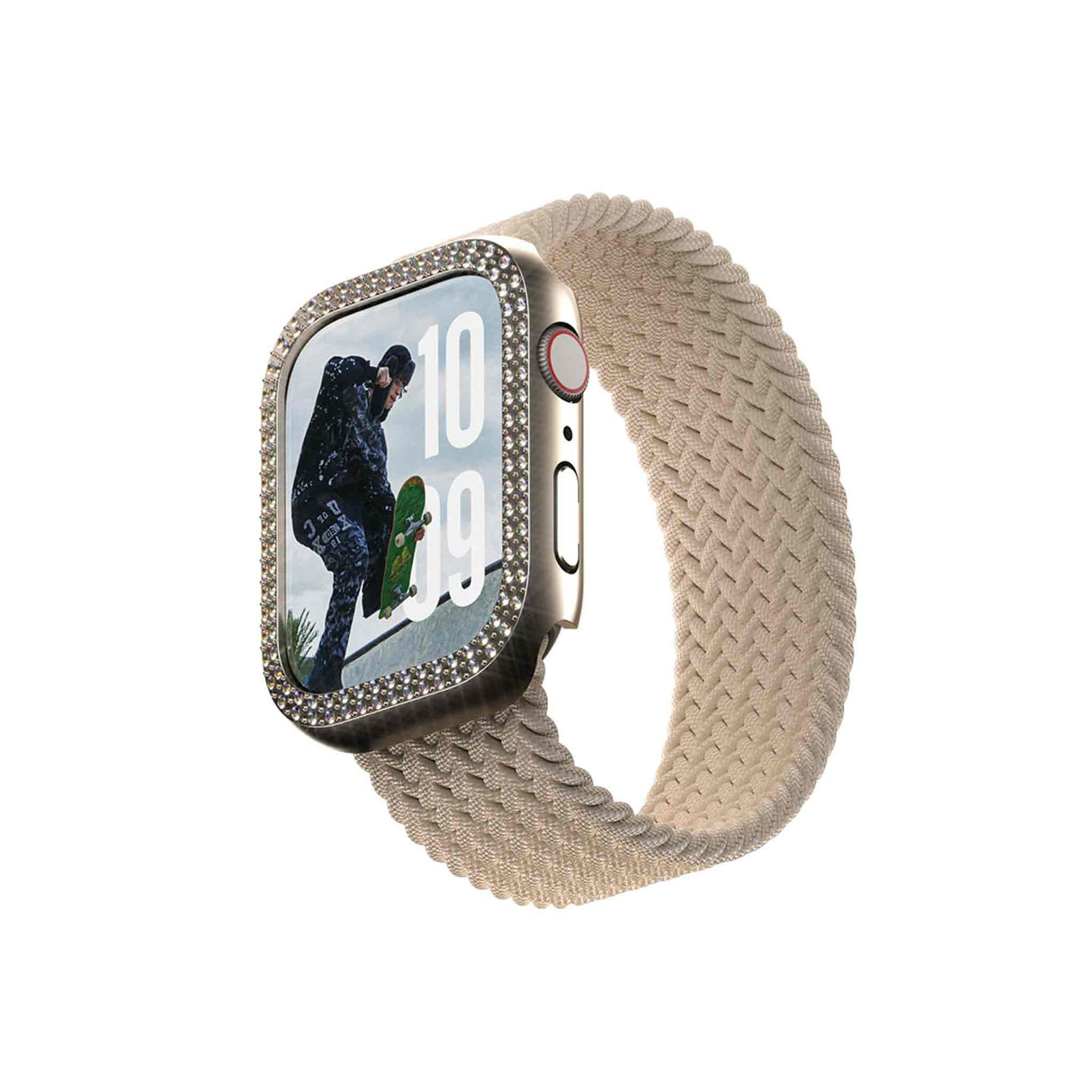 SAFE. by PanzerGlass® Screen Protector Bling Bumper Gold for Apple Watch Series 10 46mm - Zayoom