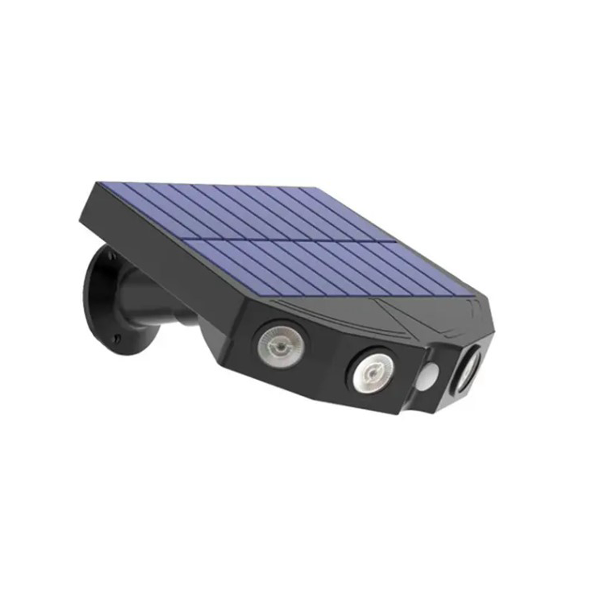 Set of 2 Smart Motion Sensor LED Solar Outdoor Security Light - Waterproof, Frost Resistant, and Energy Saving