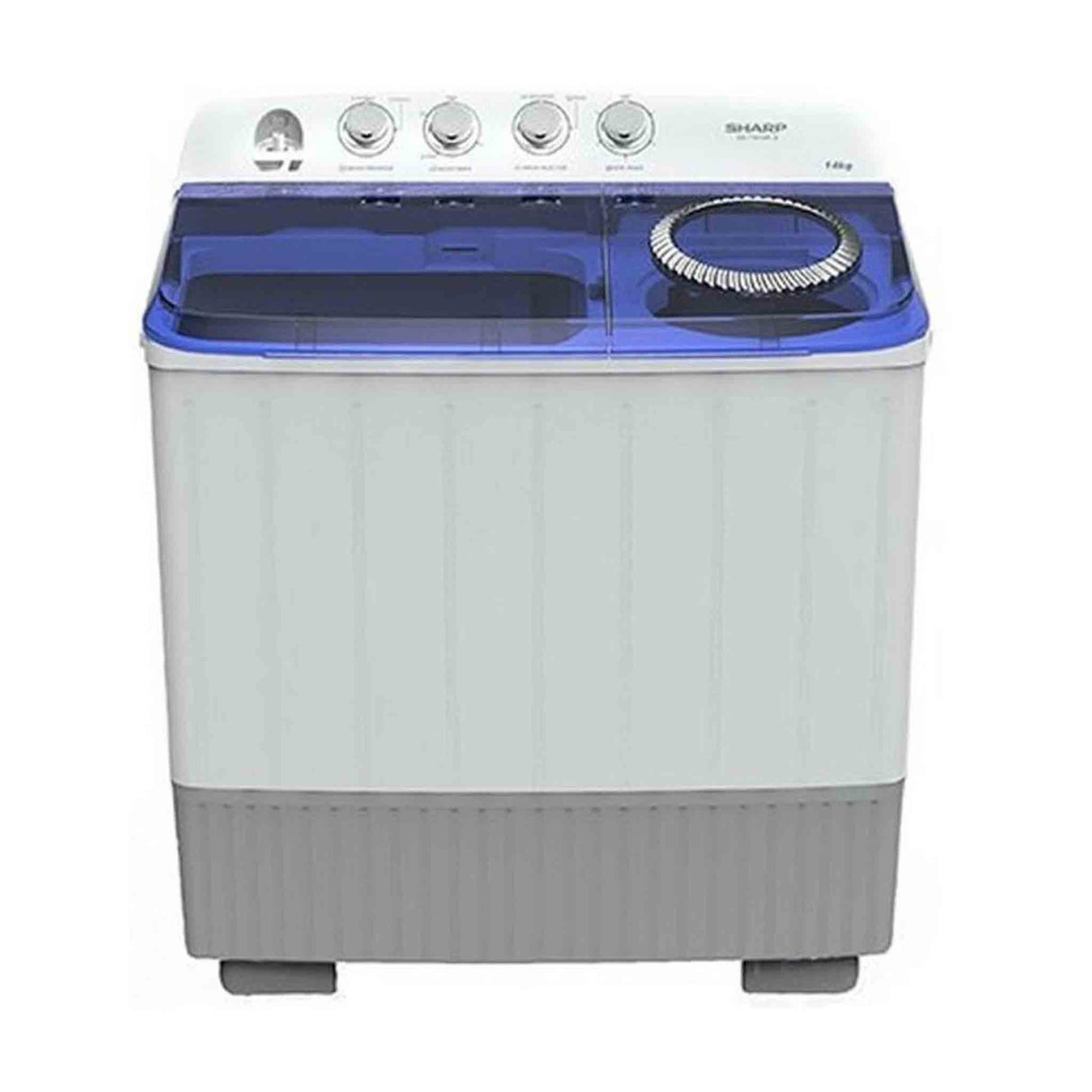 Sharp Twin Tub 10Kg Washing Machine - White - Zayoom