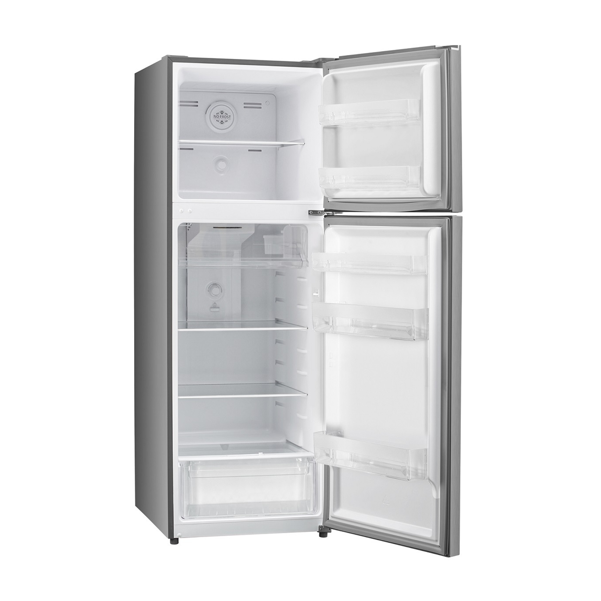 Sharp 333L Refrigerator Double Doors Inverter - Silver