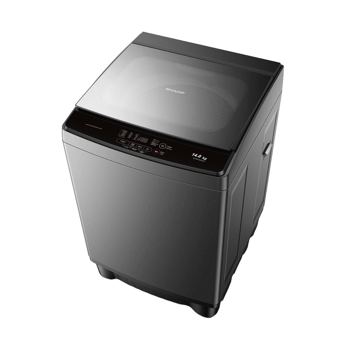 Sharp Top Load Washer 14kg 600 RPM - Dark Silver