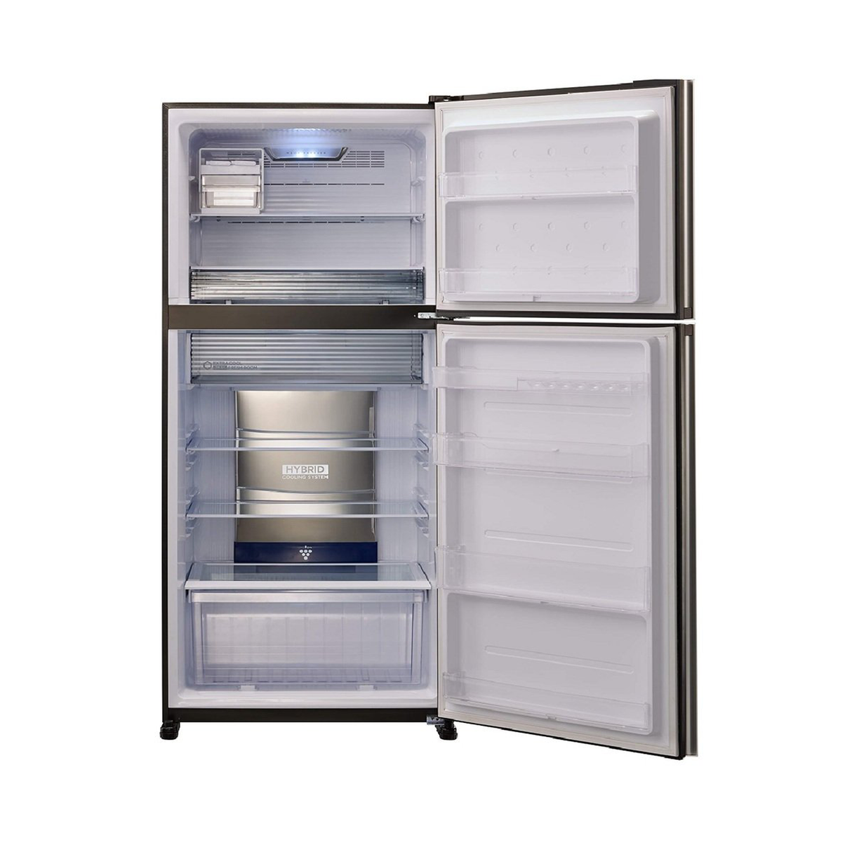 Sharp Top Mount 820L 28.9CFT Refrigerator - Silver - Zayoom