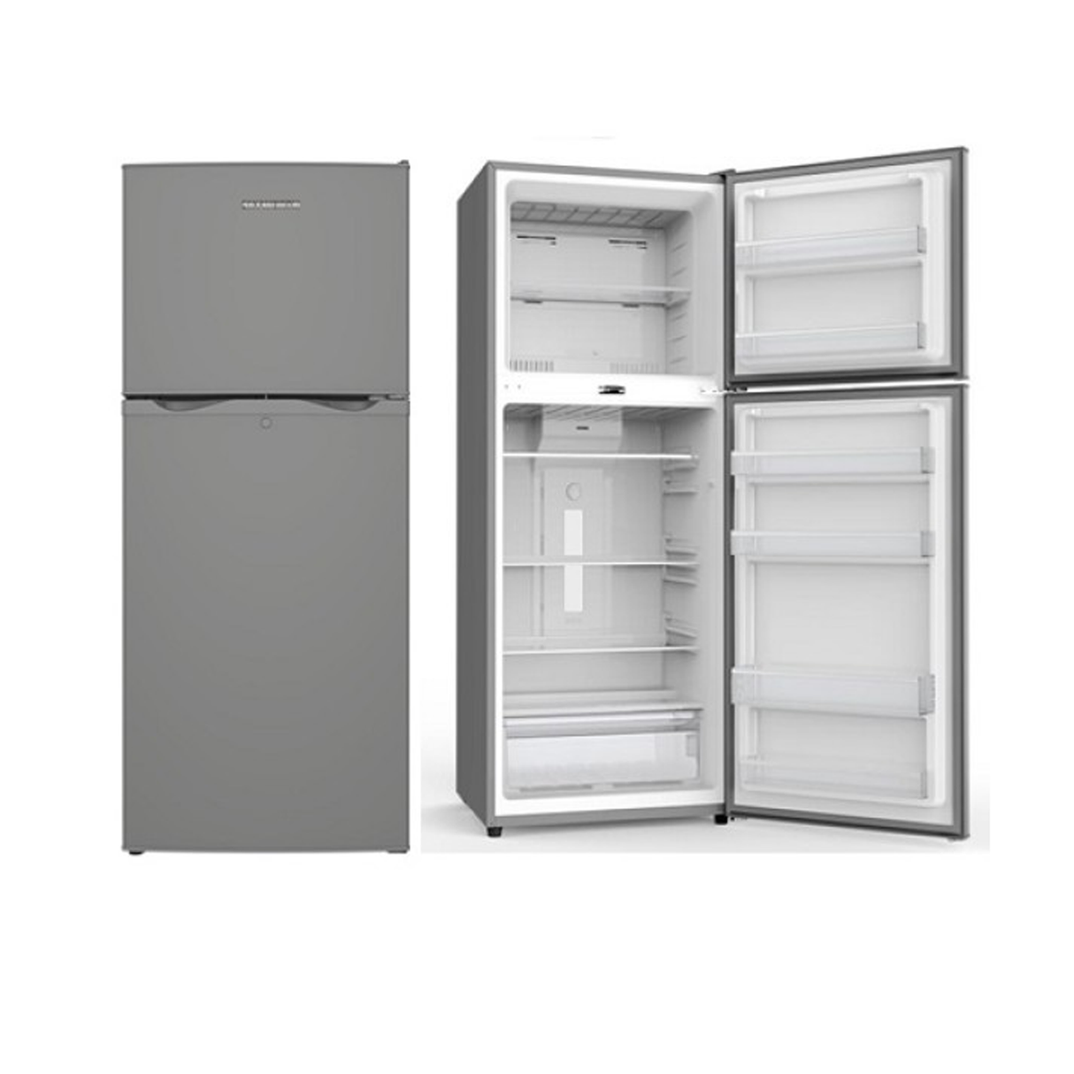 Skyworth Top Mount 265L 9.3CFT Refrigerator - Silver - Zayoom