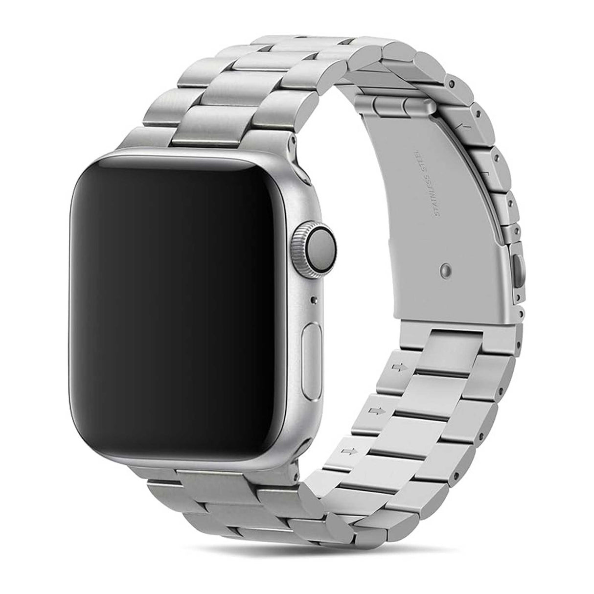 Stainless Steel Metal Band for Apple Watch 42/44/45/49mm - Silver - Zayoom