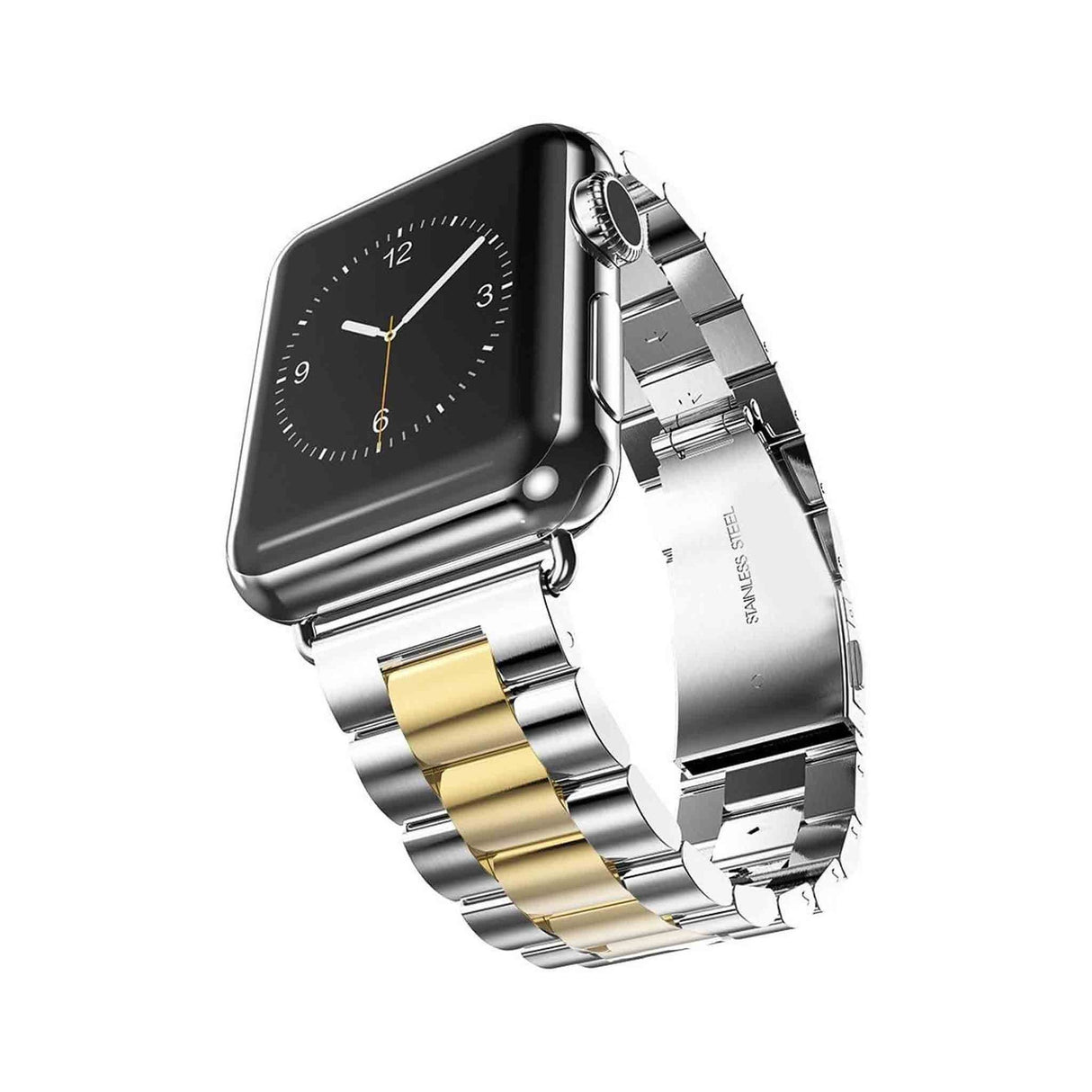 Stainless Steel Metal Band for Apple Watch 42/44/45/49mm - Gold - Zayoom