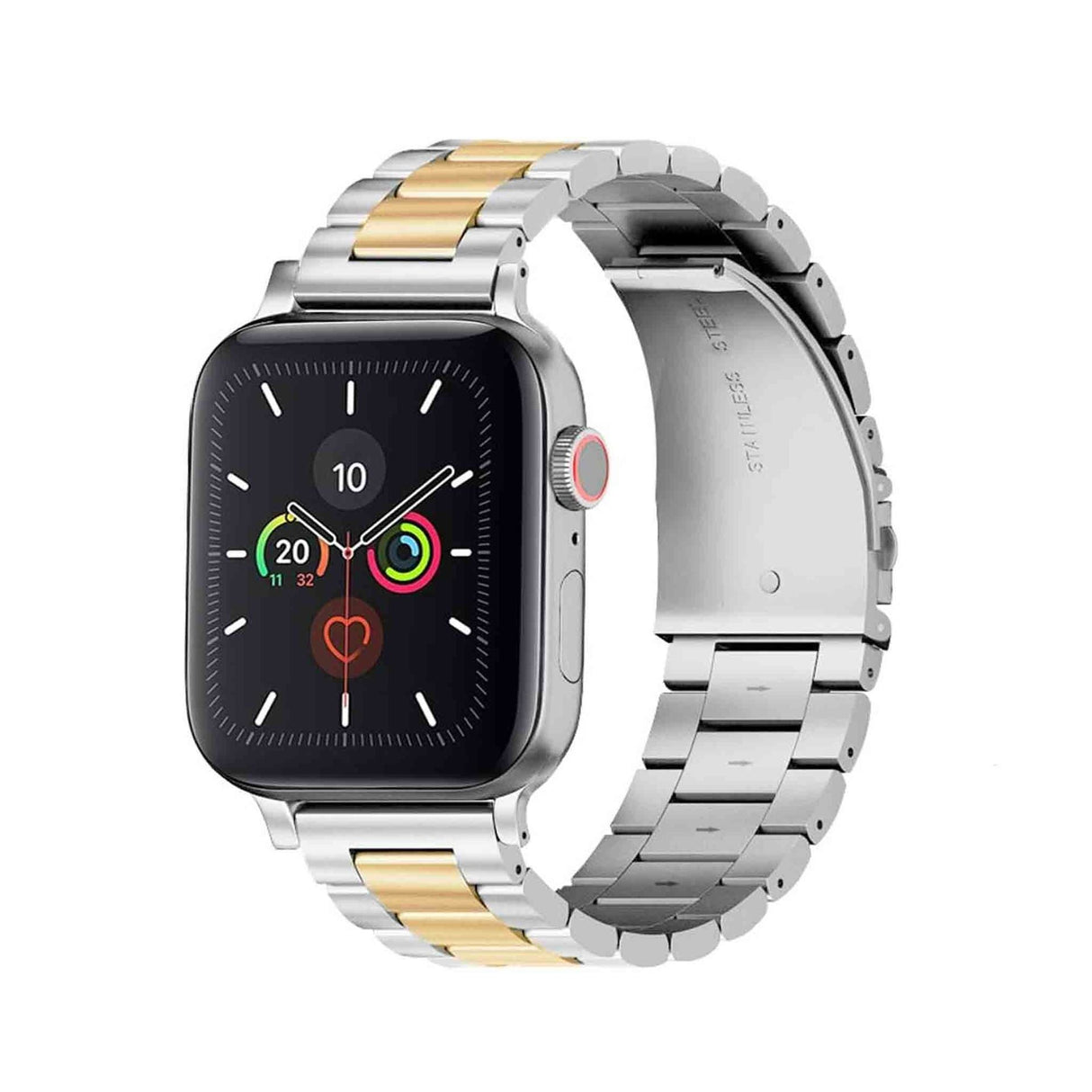 Stainless Steel Metal Band for Apple Watch 42/44/45/49mm - Gold - Zayoom