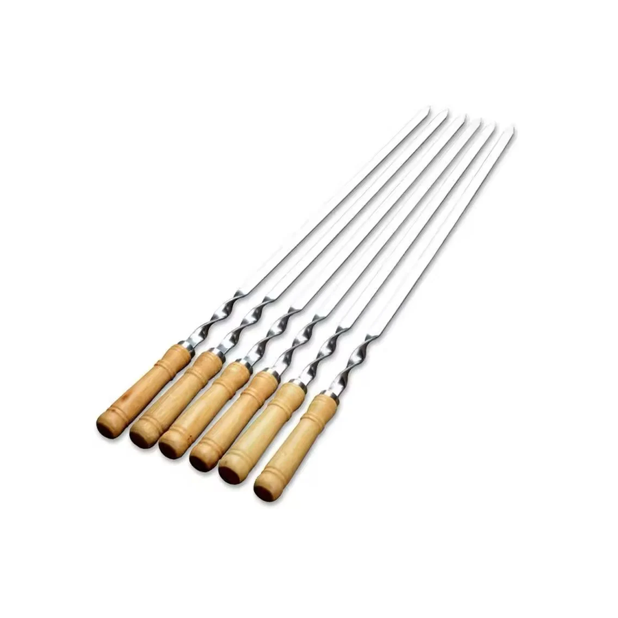 أسياخ باربيكيو من الستانلس ستيل – 4 قطع