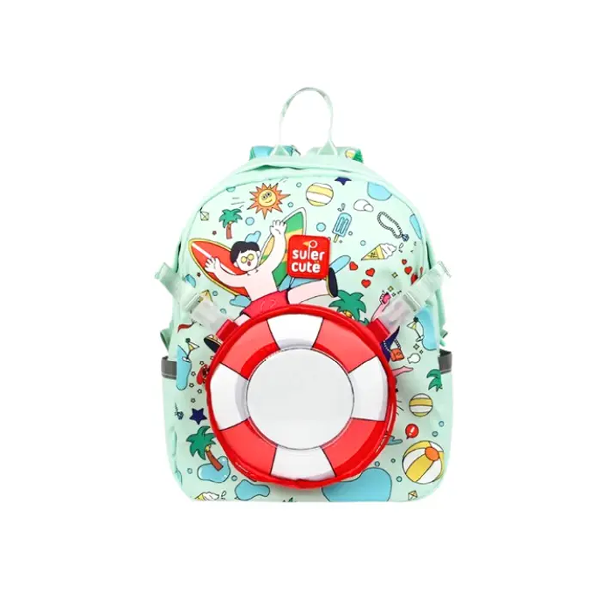 سوبر كيوت شنطة ظهر عوامة سباحة 2×1