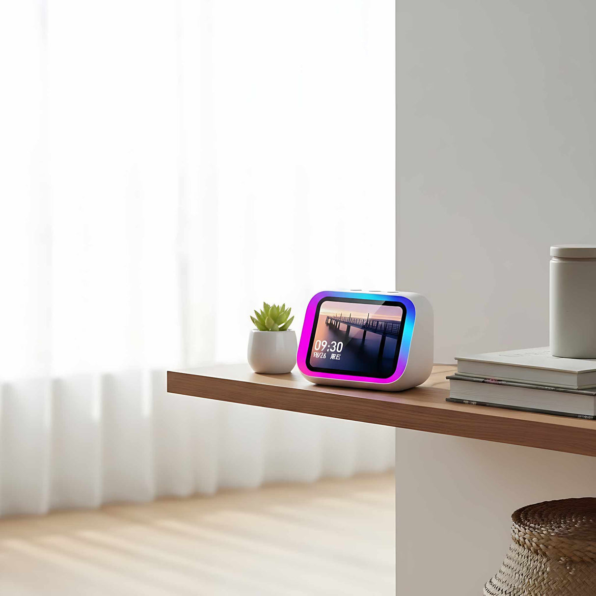 TF26 pro Smart Display Bluetooth Spekar - White - 9007002069