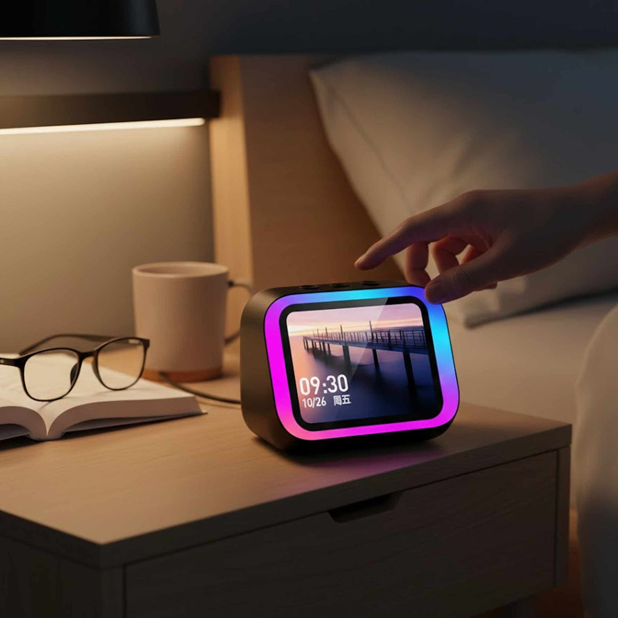 TF26 pro Smart Display Bluetooth Spekar - Black - 9007002070