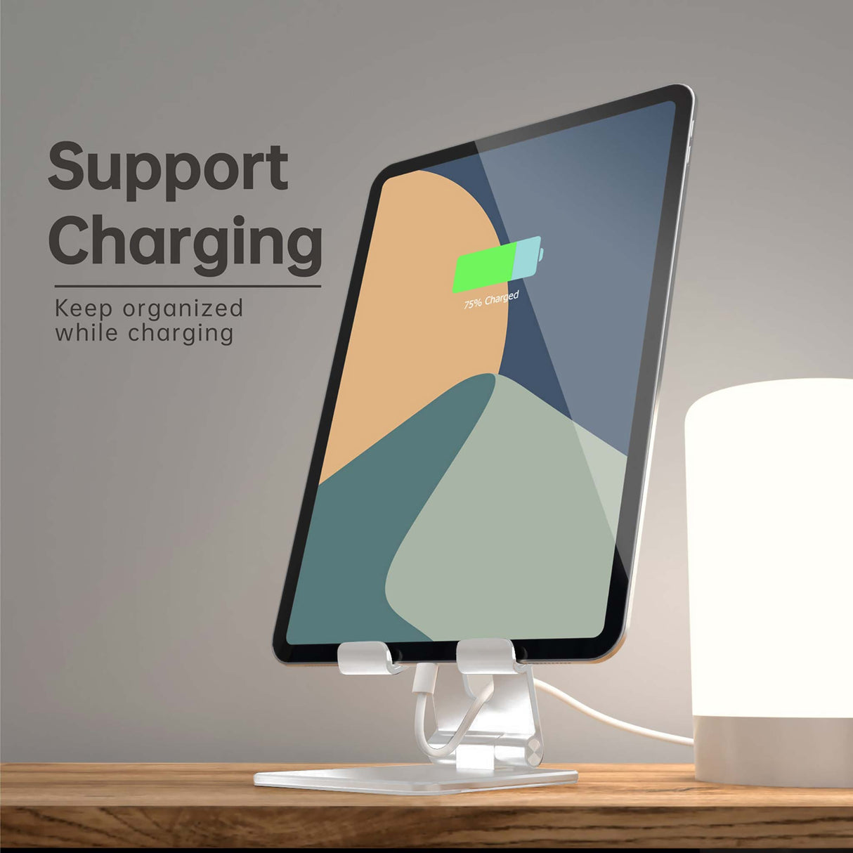 TOPGO - Foldable Tablet Stand - PS1 - Black - Zayoom