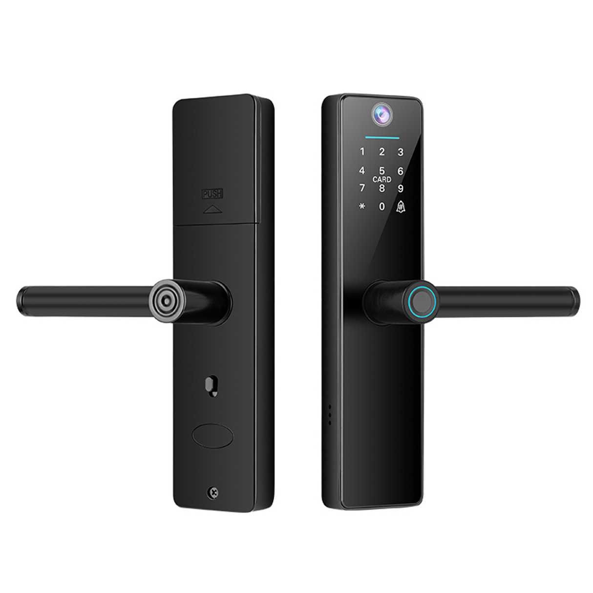 تويا قفل واي فاي مع كاميرا FY16 – أسود