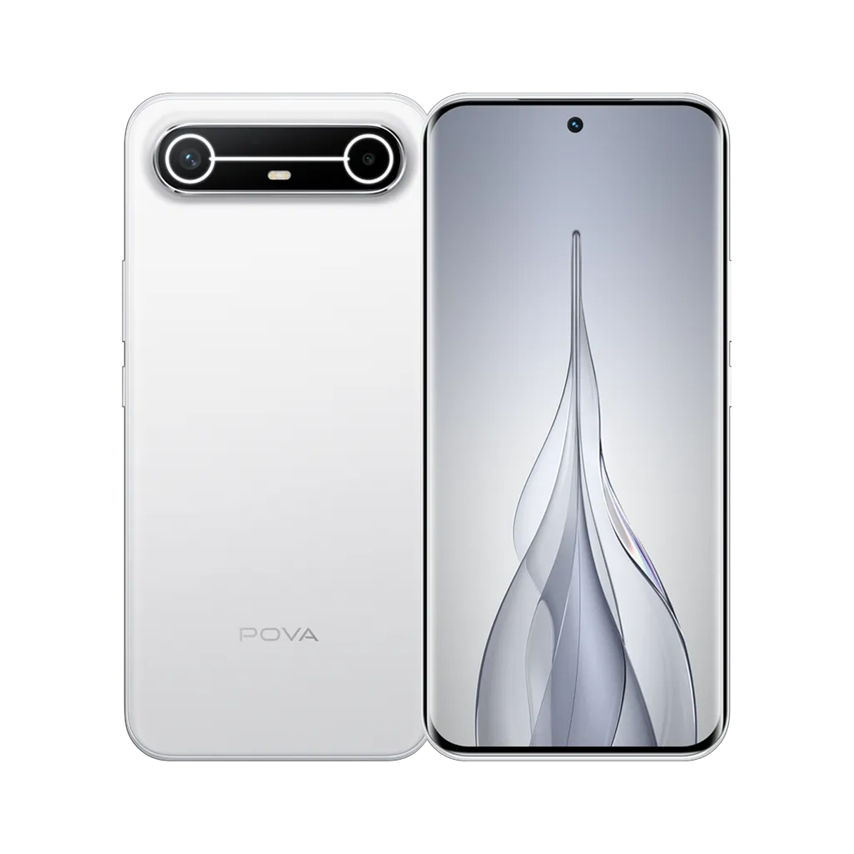 Tecno POVA Slim 5G - 8GB - 256GB - Mobile Phone - Slim White
