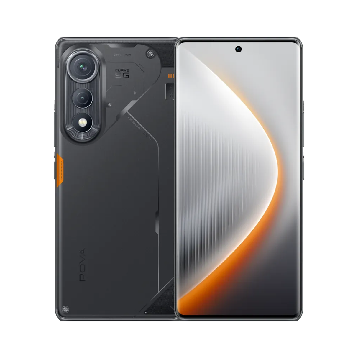 Tecno POVA Curve 5G - 8GB - 256GB - Mobile Phone - Geek Black