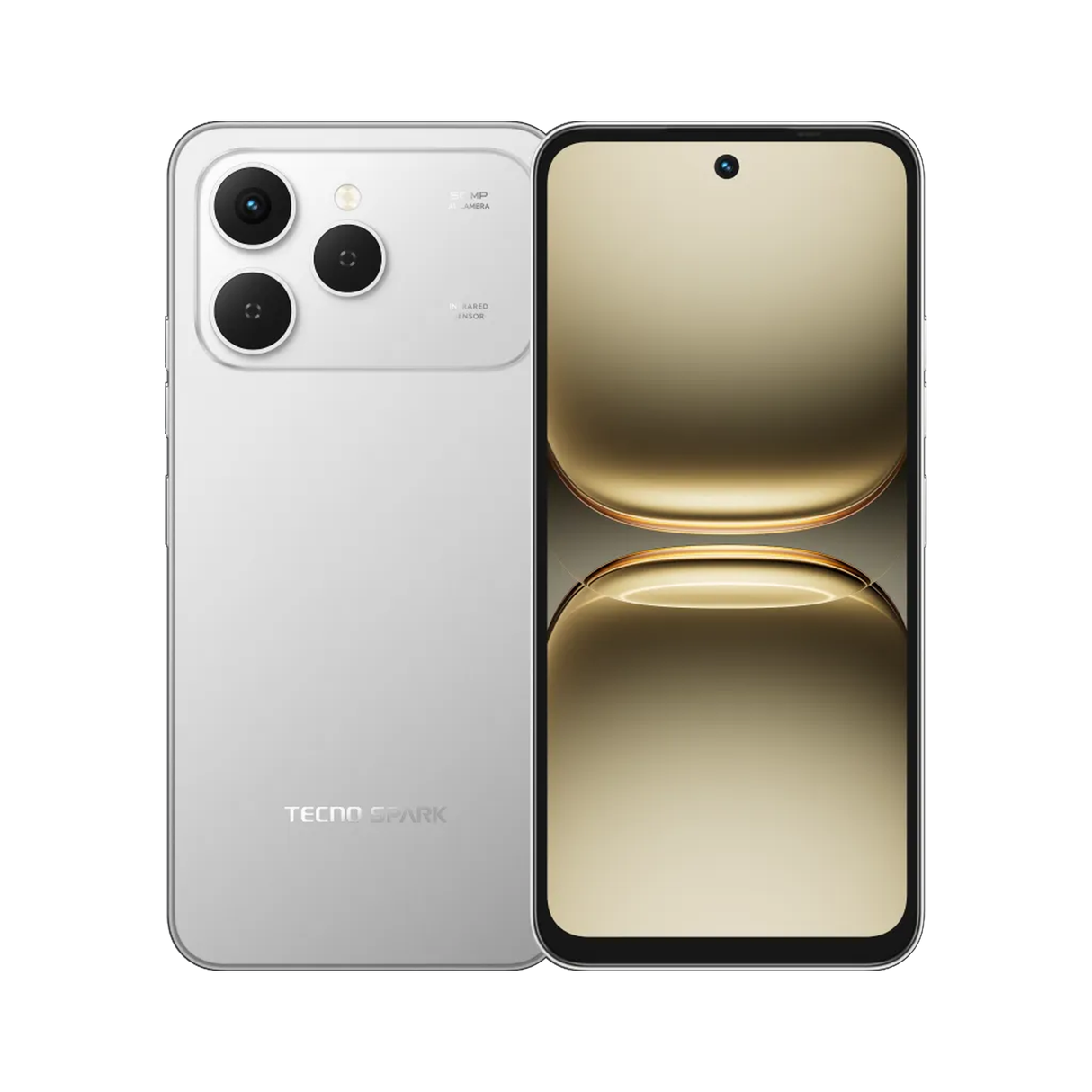 تيكنو سبارك 40 – 4 جي – 8+256 جيجابايت – موبايل – رمادي تيتانيوم