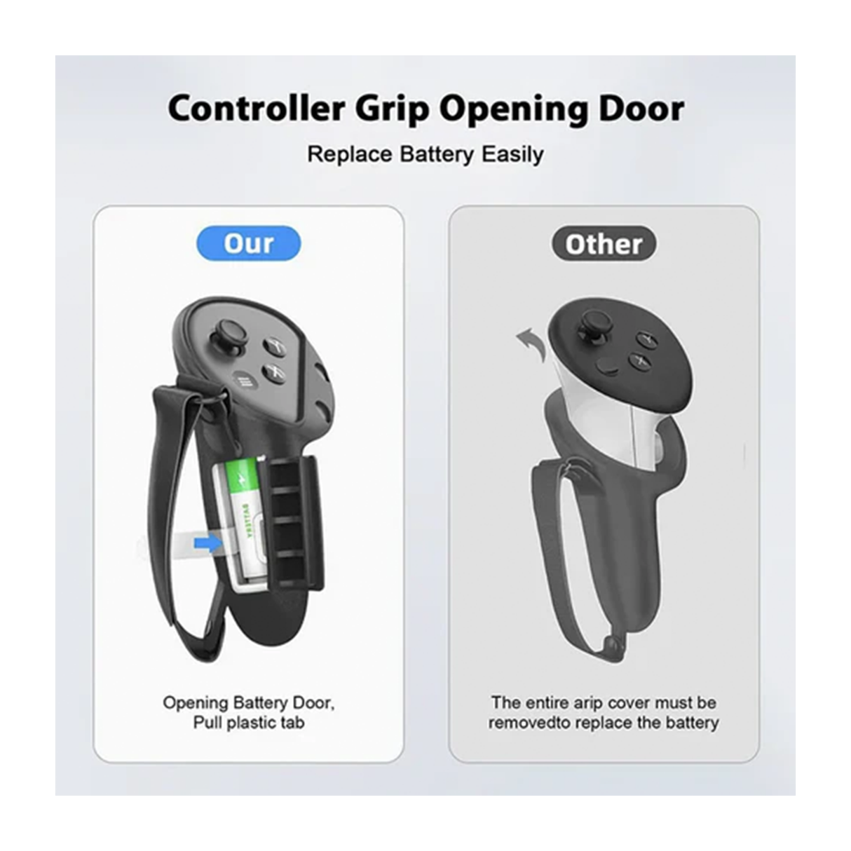 Transnovo VR Controller Grips