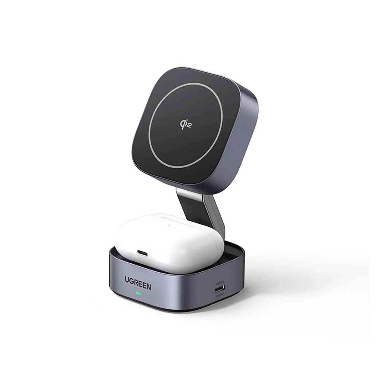 UGREEN 2-in-1 Magnetic Wireless Charger - 35316 - Zayoom