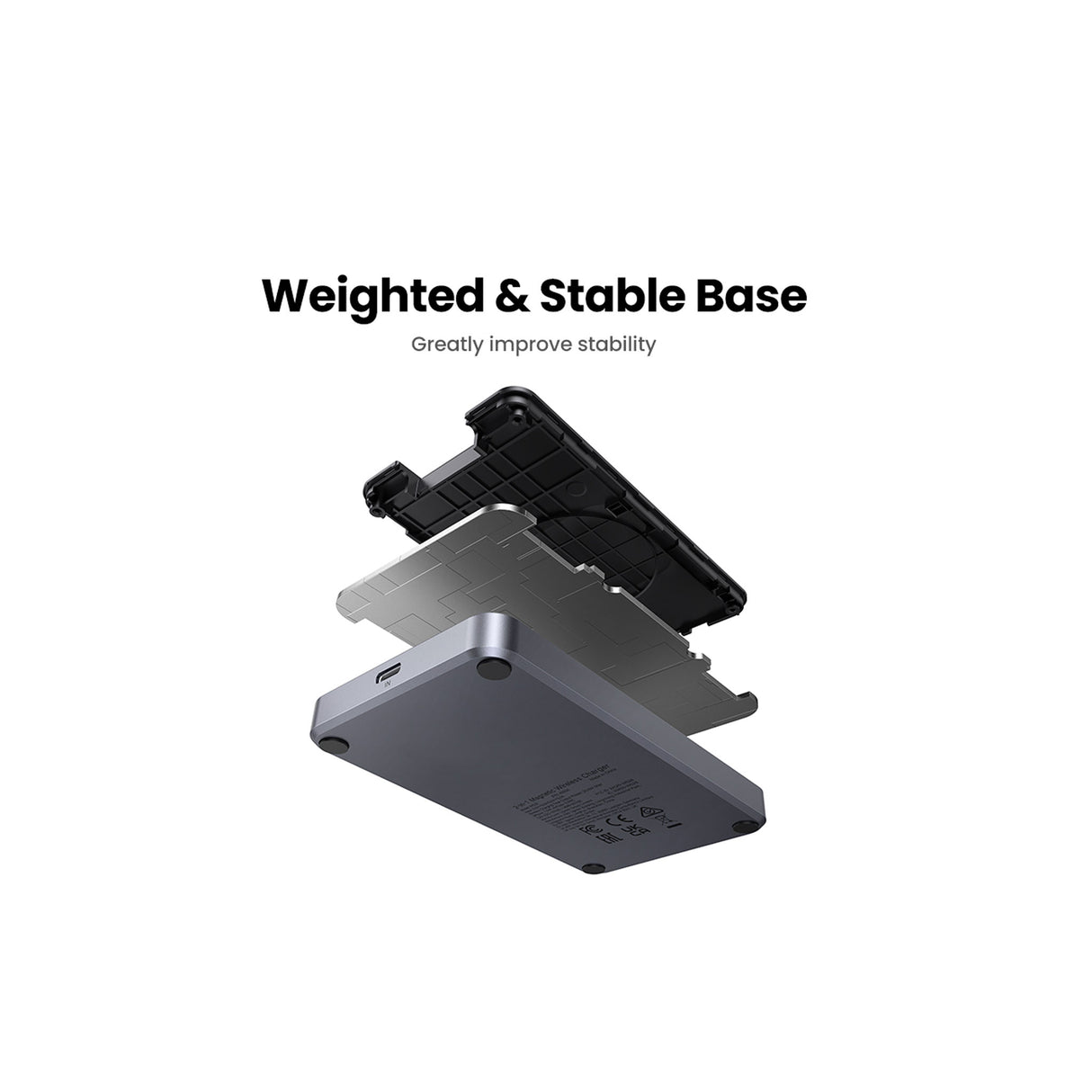 UGREEN 2-in-1 Magnetic Wireless Charger 20w - Zayoom