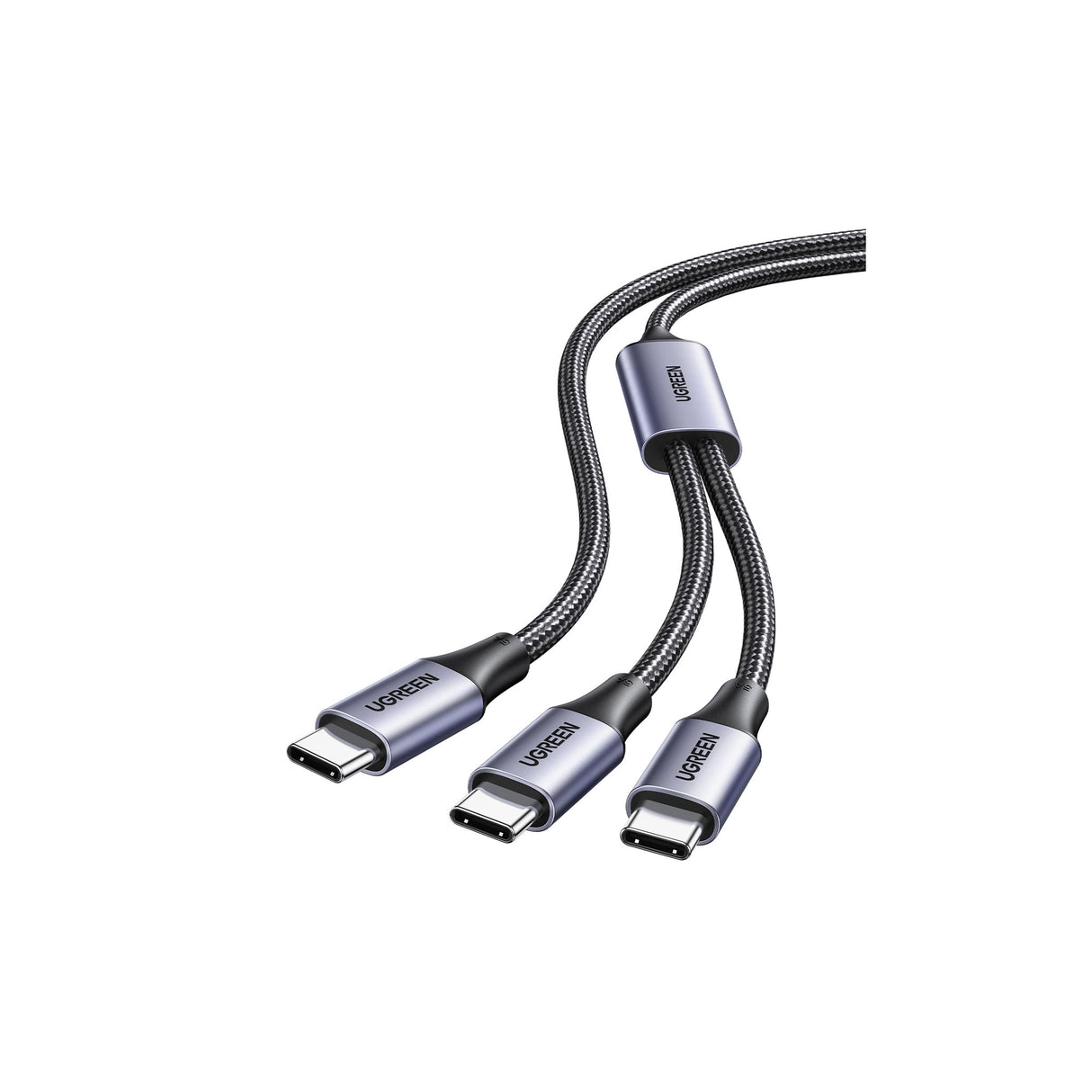 UGREEN 2-in-1 Universal PD Fast Charging Cable 5A Max 100W Max - Zayoom