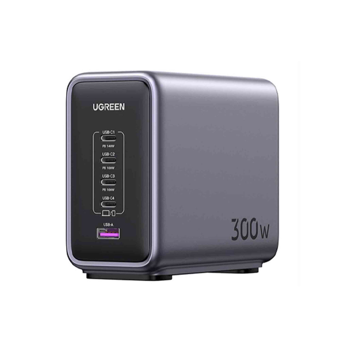 UGREEN 90904B Nexode 300W 5-Port PD GaN Fast Charger UK - Zayoom
