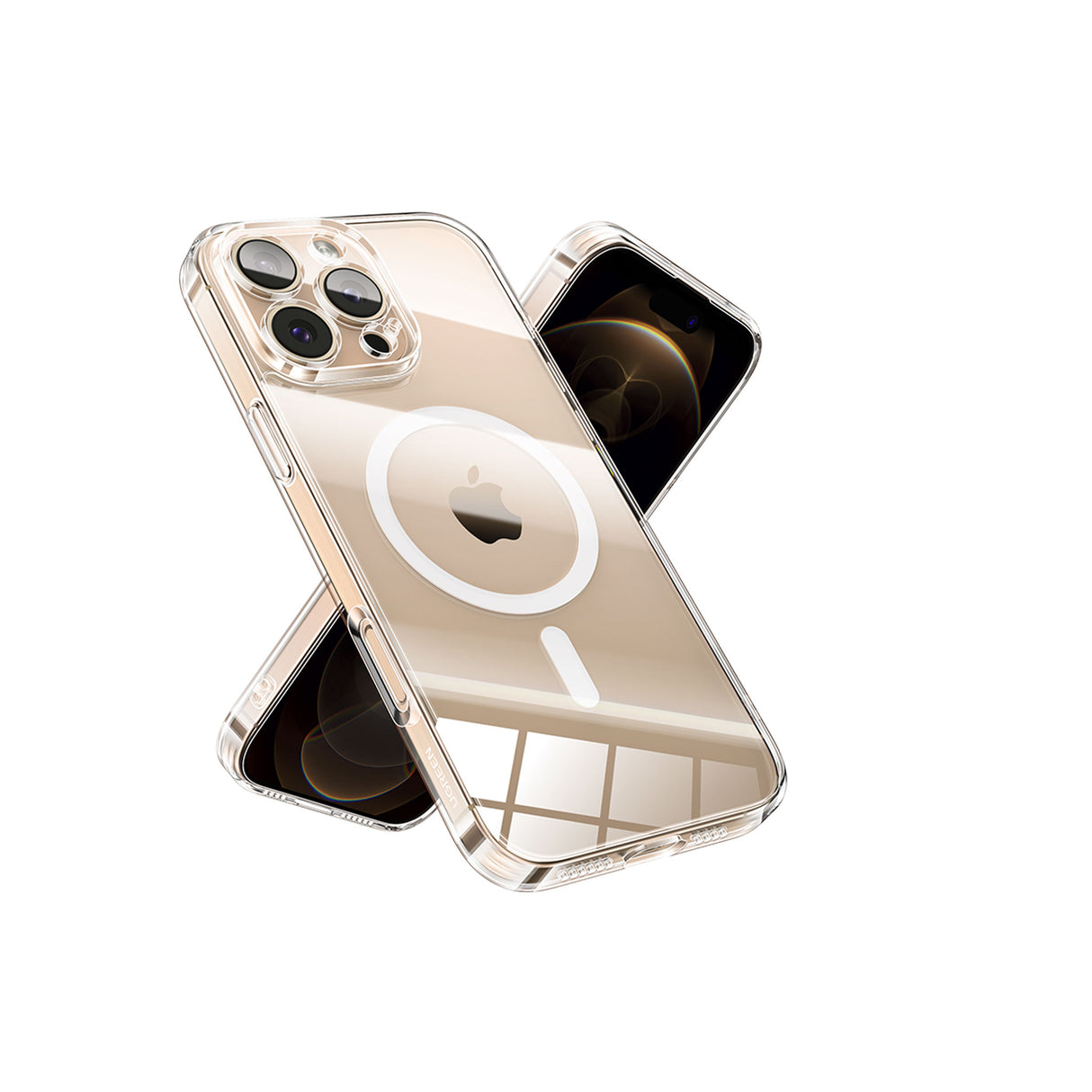 UGREEN Classy Clear Magnetic Protective Case for iPhone 16 Pro Max (Clear) - Zayoom