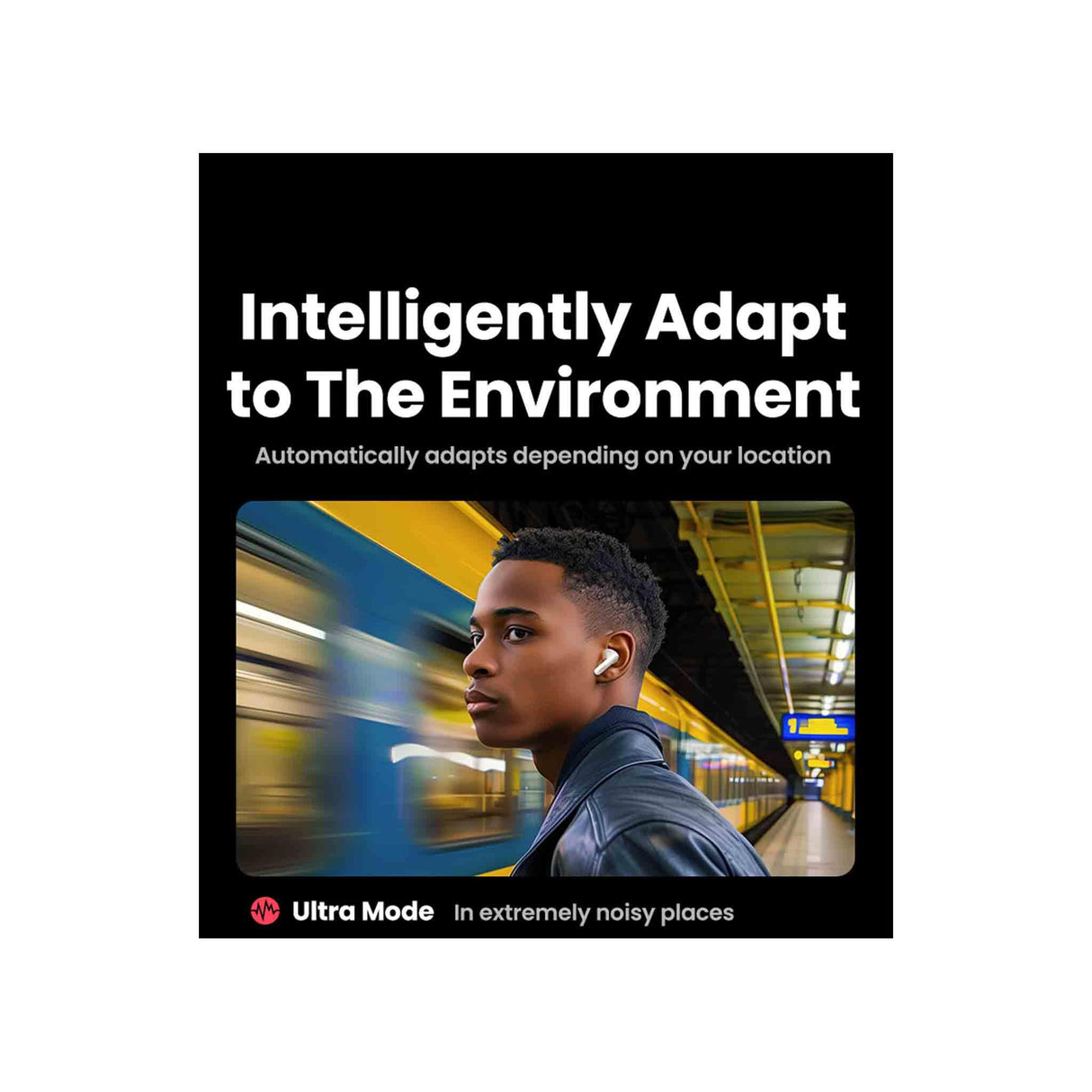 UGREEN HiTune H6 Pro Hybrid Cancelling Earbuds - White - Zayoom