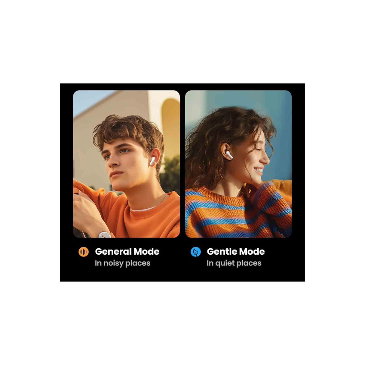 UGREEN HiTune H6 Pro Hybrid Cancelling Earbuds - White - Zayoom