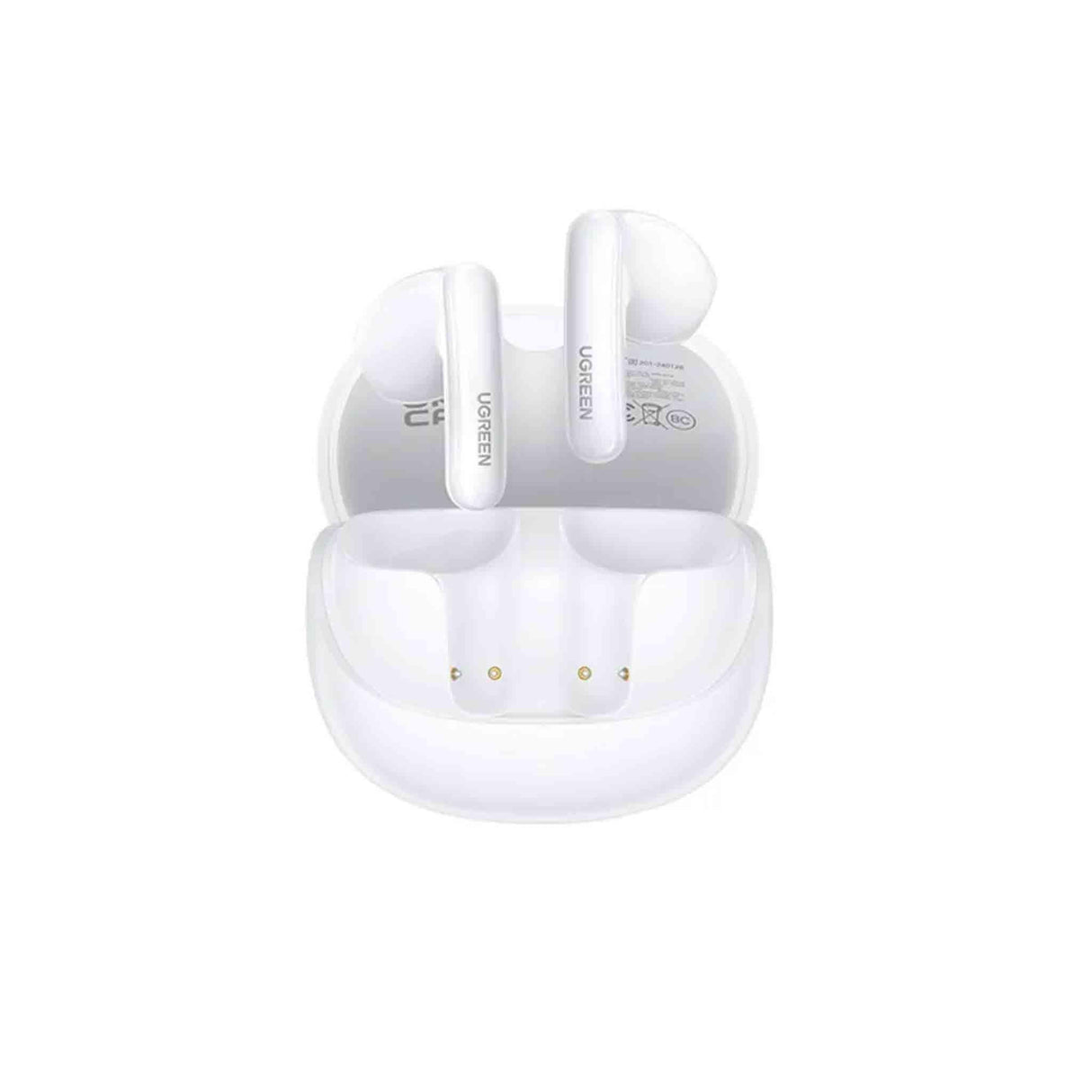 UGREEN HiTune H6 Pro Hybrid Cancelling Earbuds - White - Zayoom