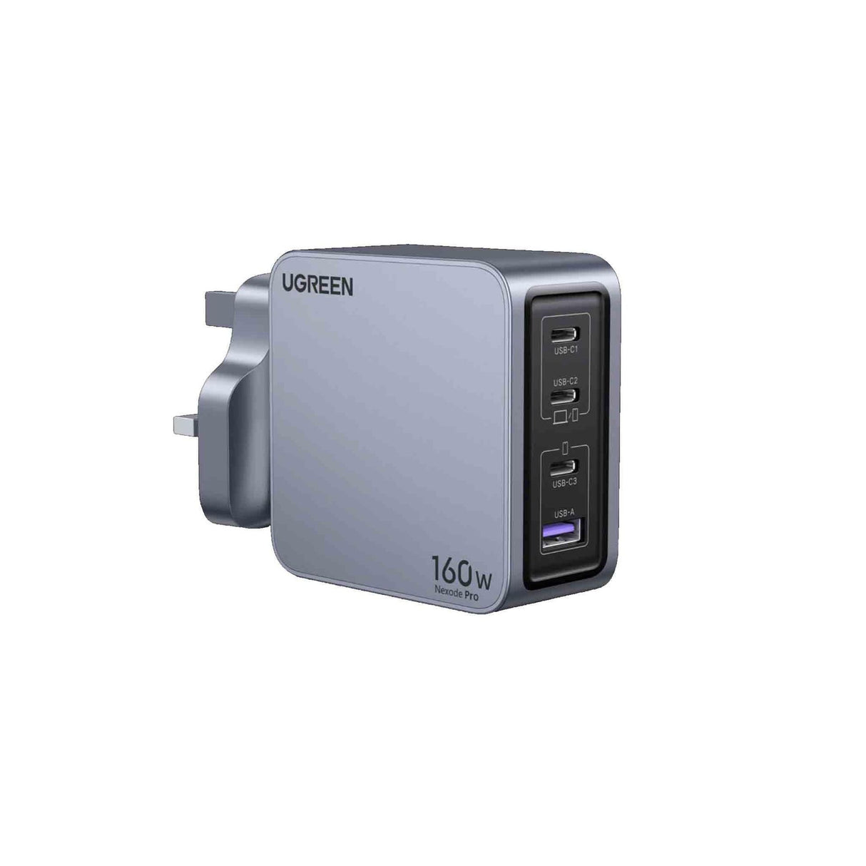 UGREEN Nexode Pro 160W 4-Port GaN Fast Charger Set - Zayoom