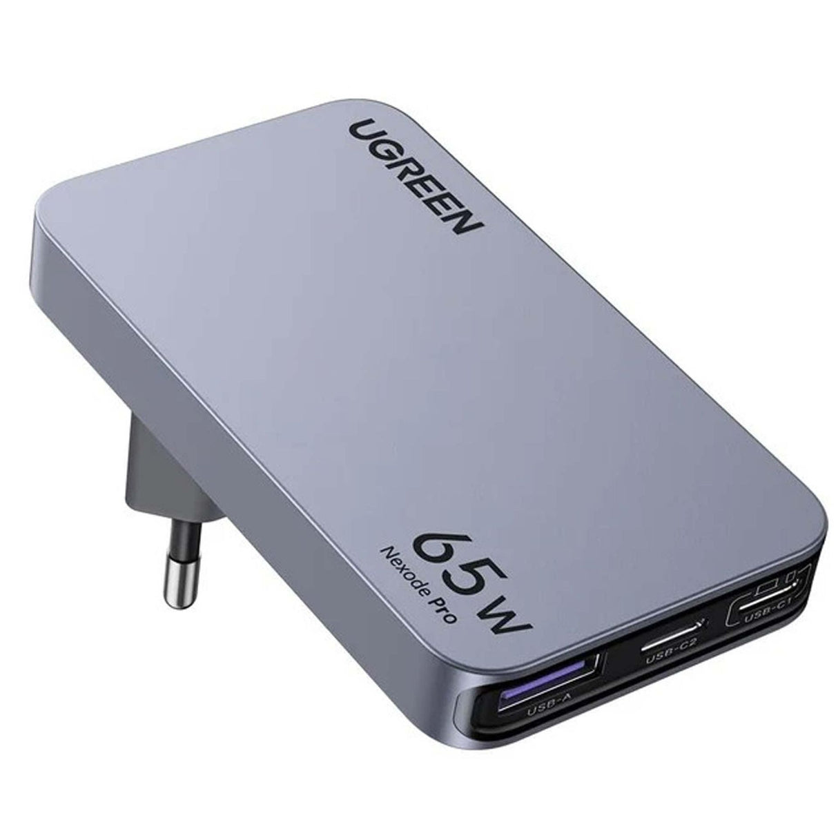 UGREEN Nexode Pro - 3Port GaN Ultra -Slim Fast Charger - 65W - Zayoom