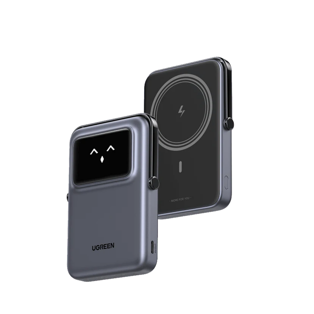 UGREEN Uno Magnetic Wireless Power Bank 10000mAh - 20W - Black