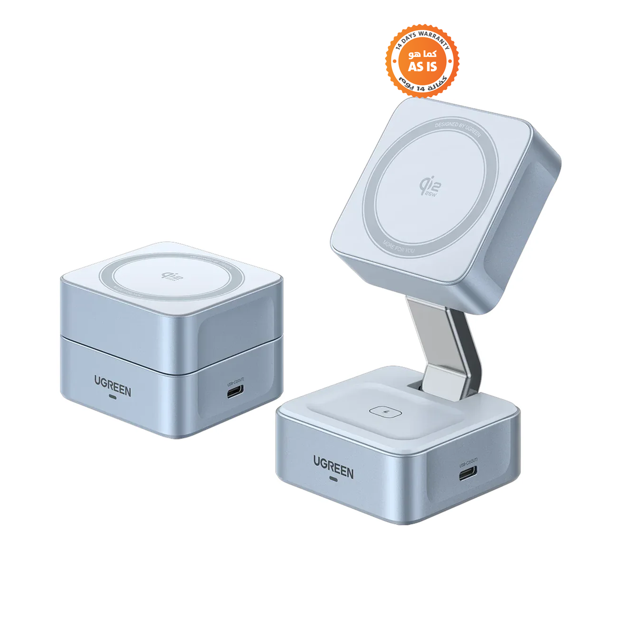 UGREEN 2-in-1 Magnetic Wireless W752 55960B - ASIS