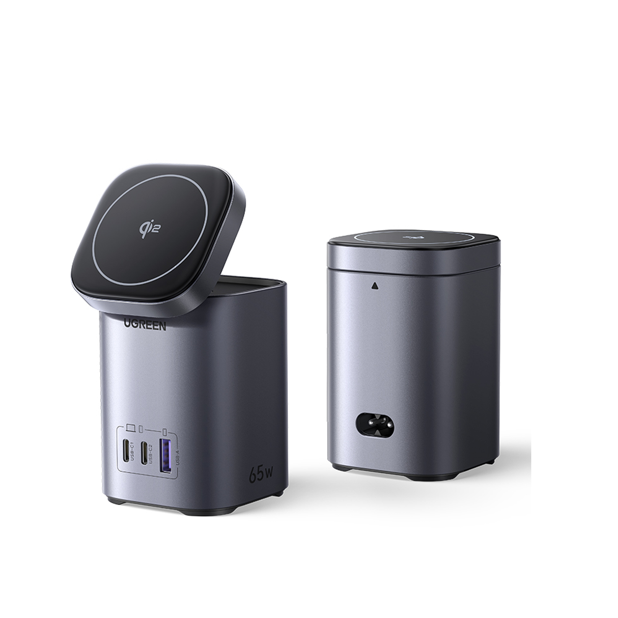 UGREEN 65W 2-in-1 GaN Desktop Fast Charger UK