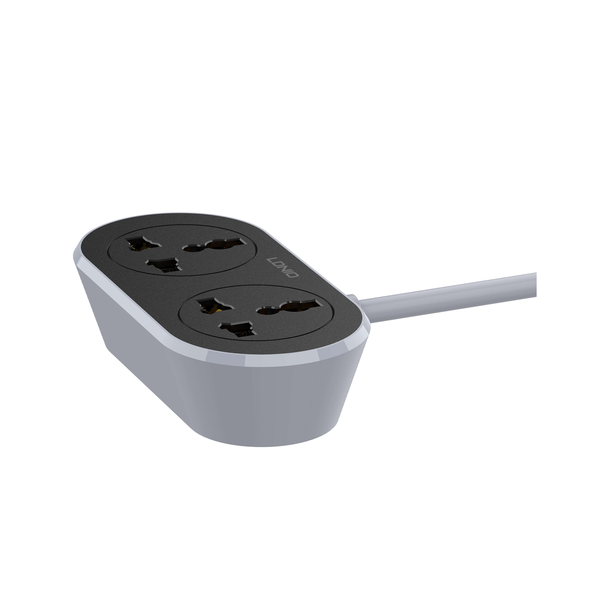 Universal Outlet Extension Cord 5M - Black