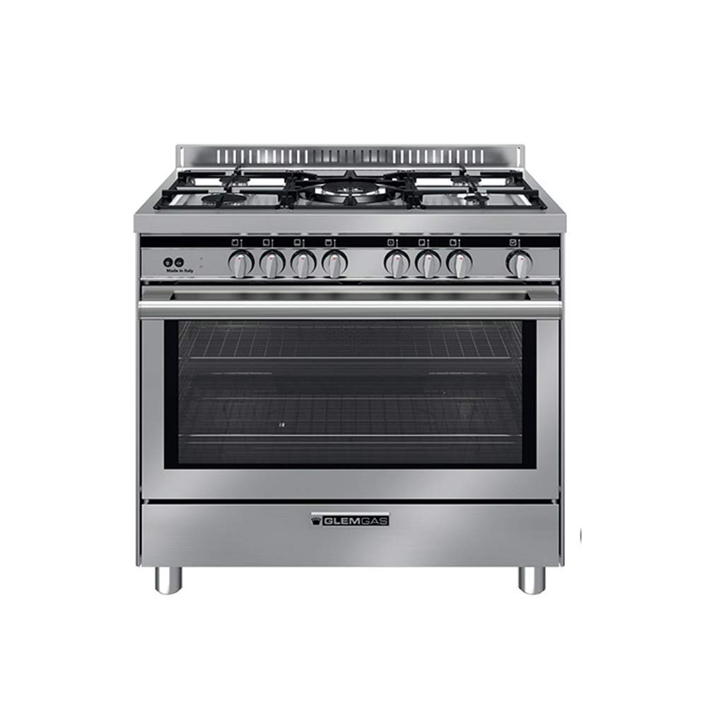 جليم جاز موقد غاز 5 شعلات 90x60 سم بأقصى درجات الأمان