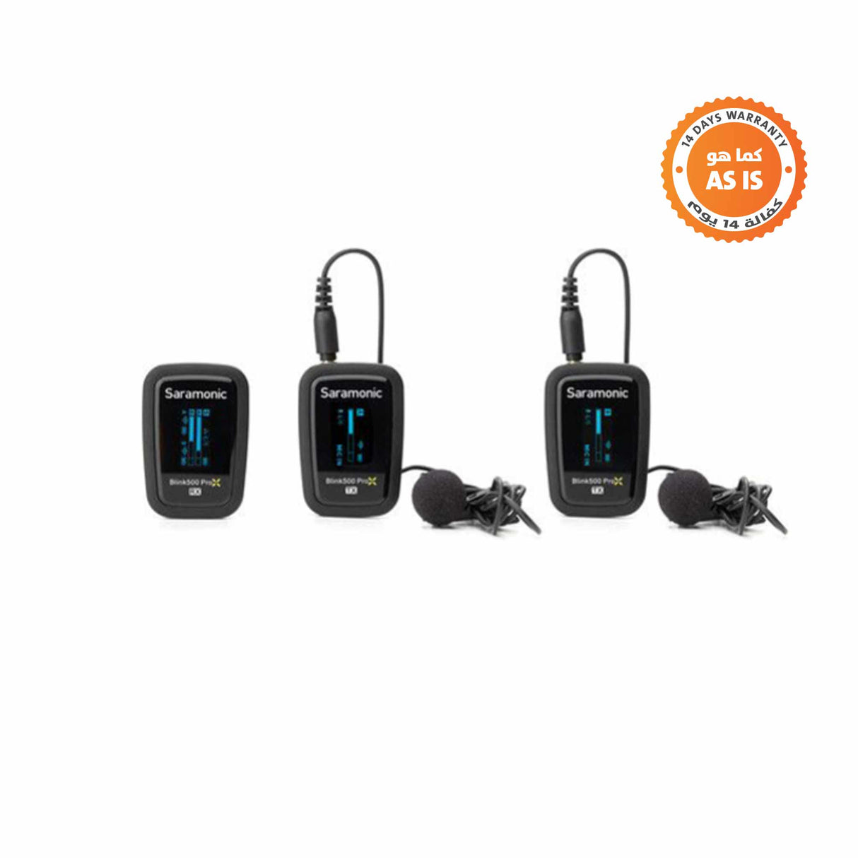 سارامونيك بلينك 500 برو بي 2 (RX+TX+TX) ميكروفون لاسلكي - كما هو