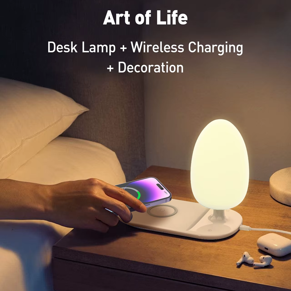LDNIO - Fast Wireless Charging Desk Lamp Y3 - Zayoom