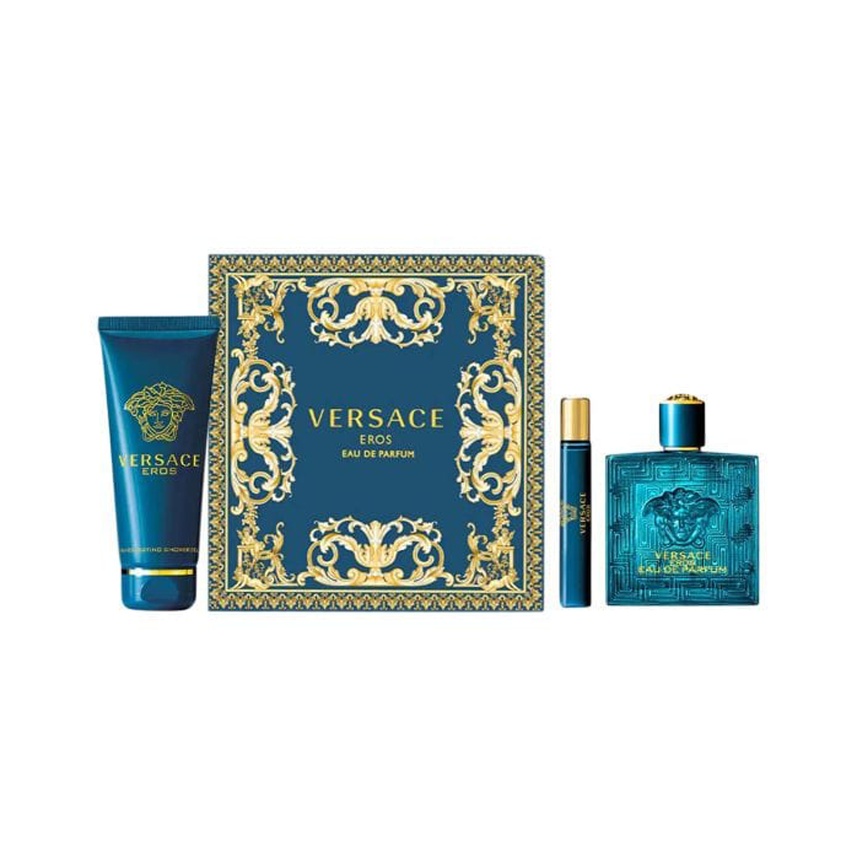 Versace Eros Edp For Men 100 Ml/G 3 Pcs Set