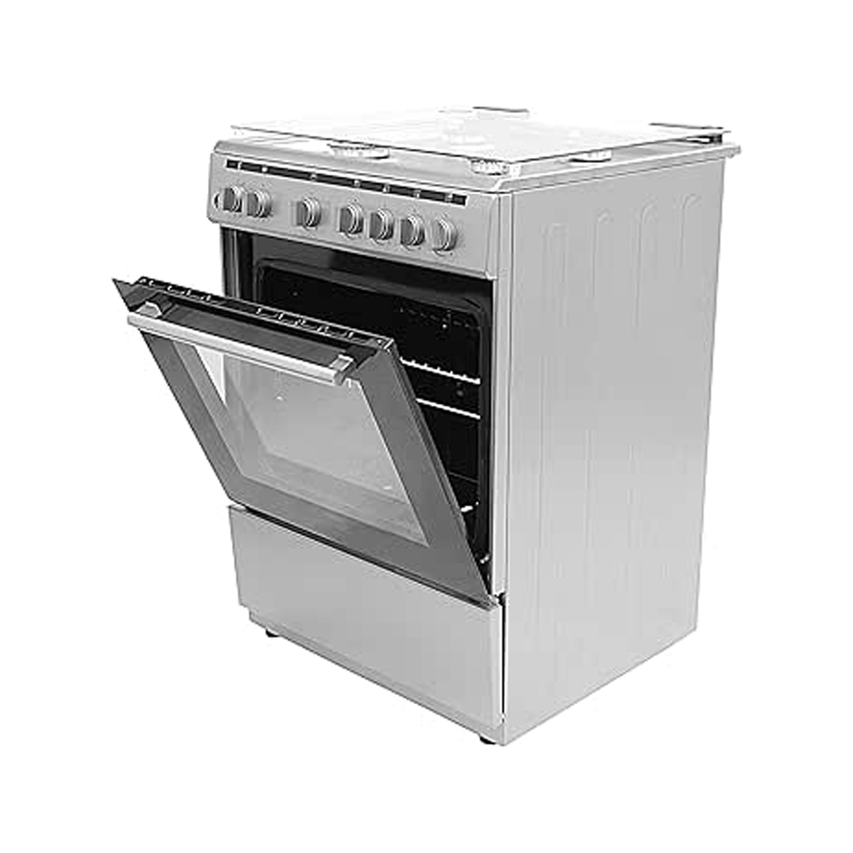 Vestel 4 Burners 60x60cm Gas Cooker - Stainless Steel - Zayoom