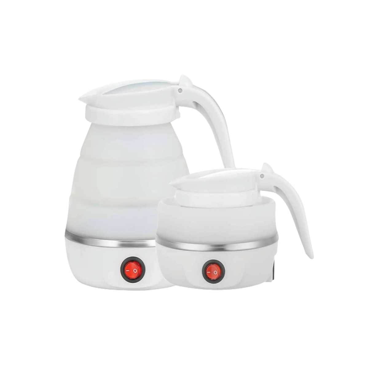 فويا غلاية كهربائية قابلة للطي للسفر سعة 600 مل